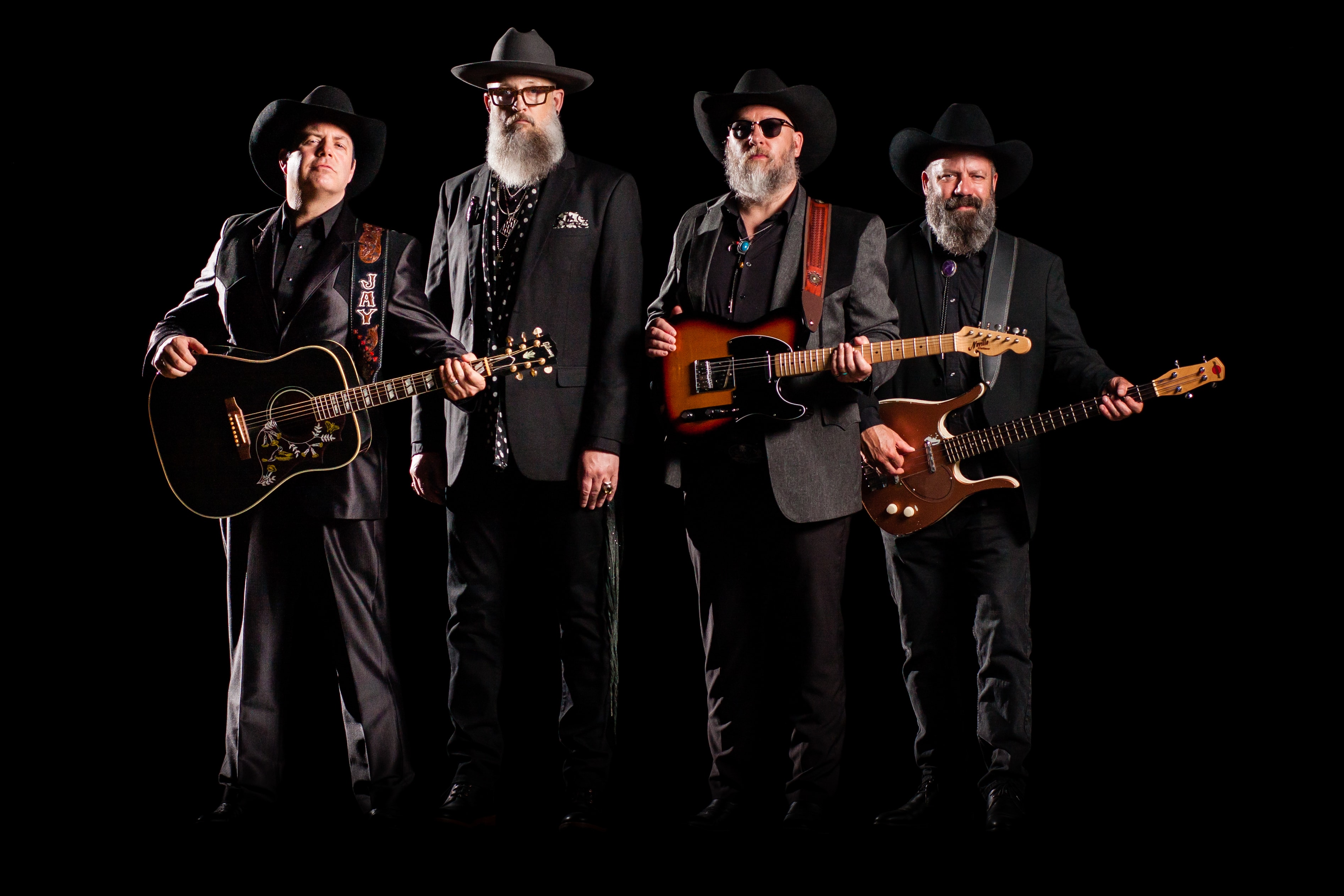 Band Photo — Black Background