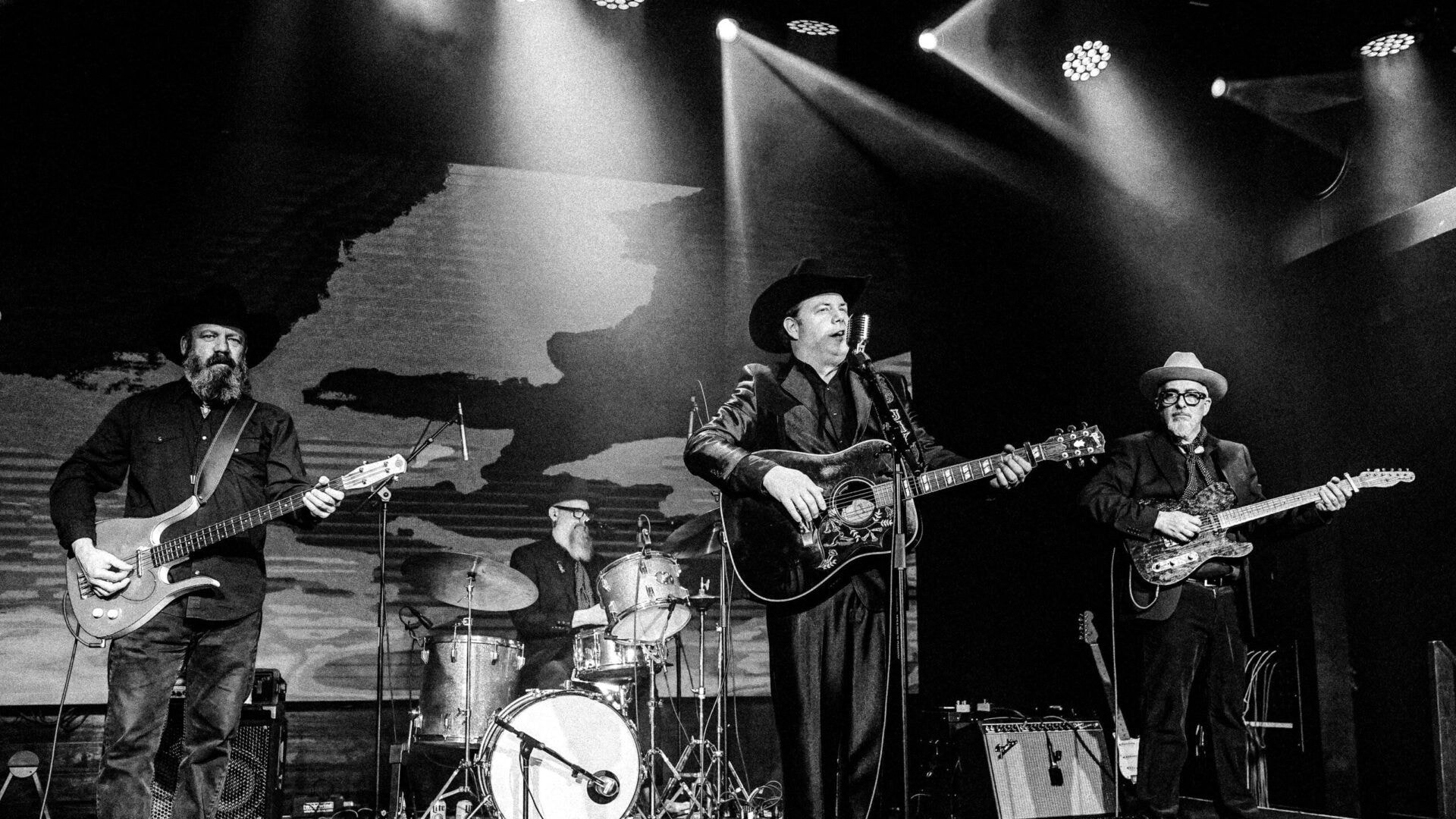 Church of Cash band on stage